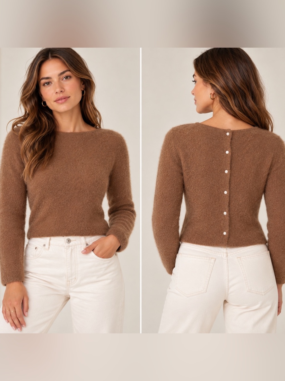 SÉZANE Wool Blend Bateau Neckline Sweater